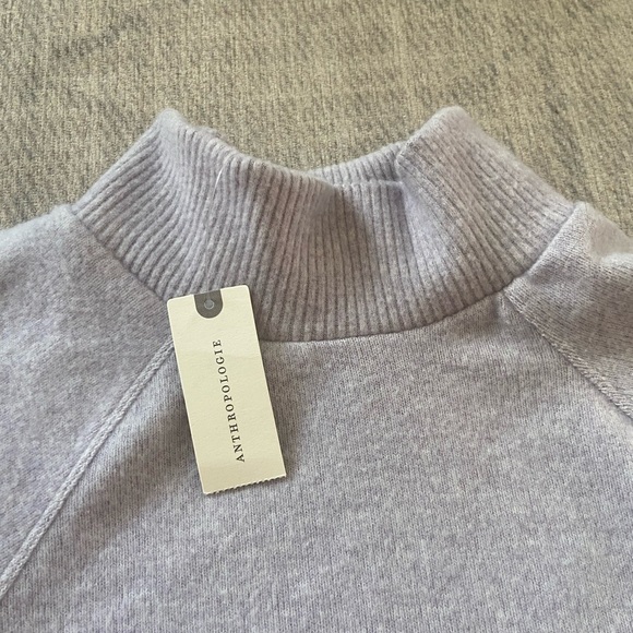 NWT Maeve by Anthropologie Laney Marled Lavender Purple Sweater M​​​​​​​​ - Picture 2 of 15